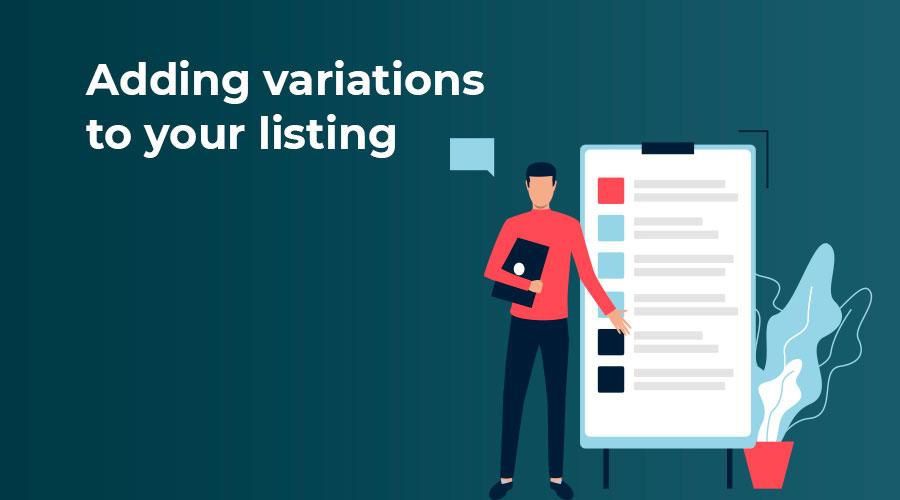 Adding Variations to your Listing