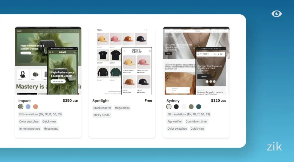 Shopify theme