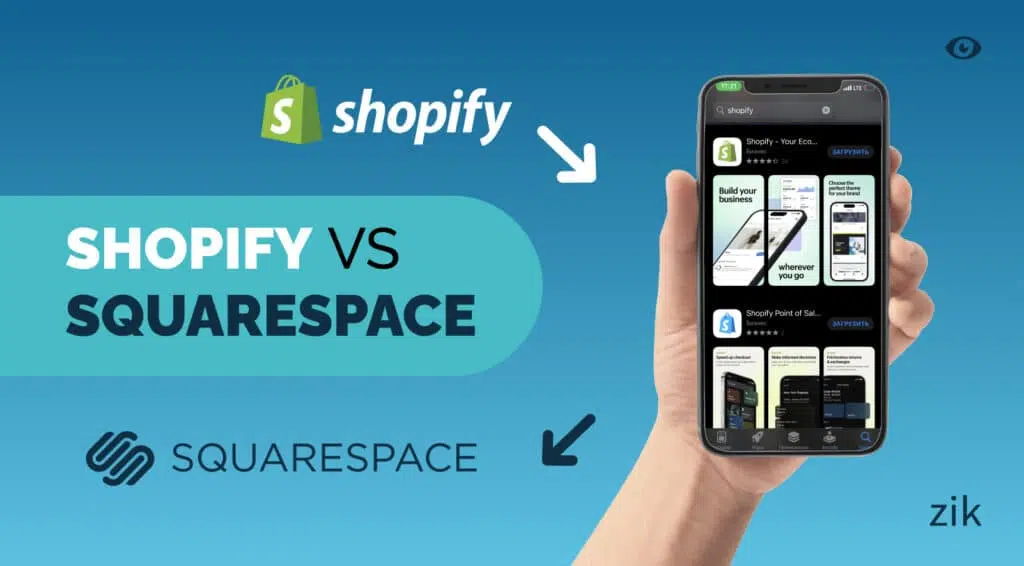 Shopify vs Squarespace