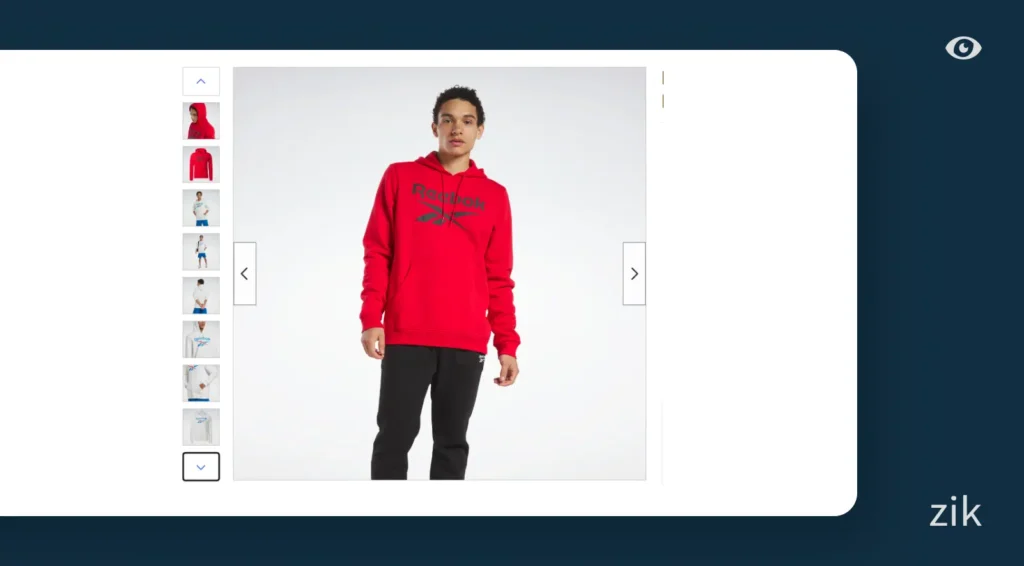 Upload photos for the product