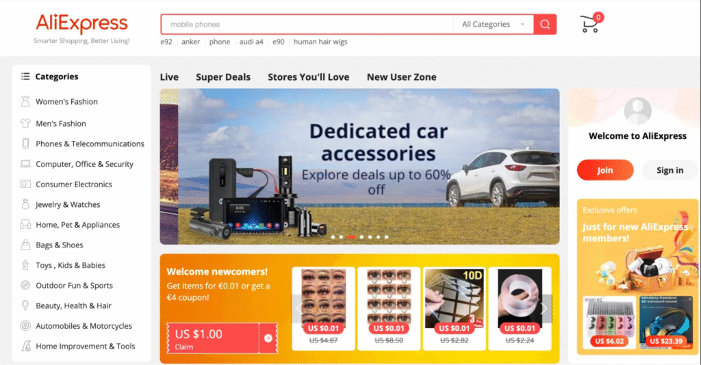 Started on Aliexpress Dropshipping