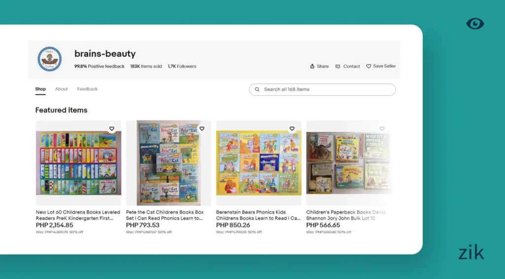 children's book seller