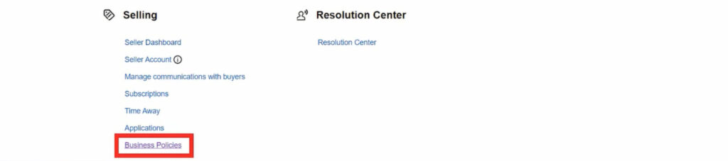 open up the "business policies" page in your eBay store and "Opt In"